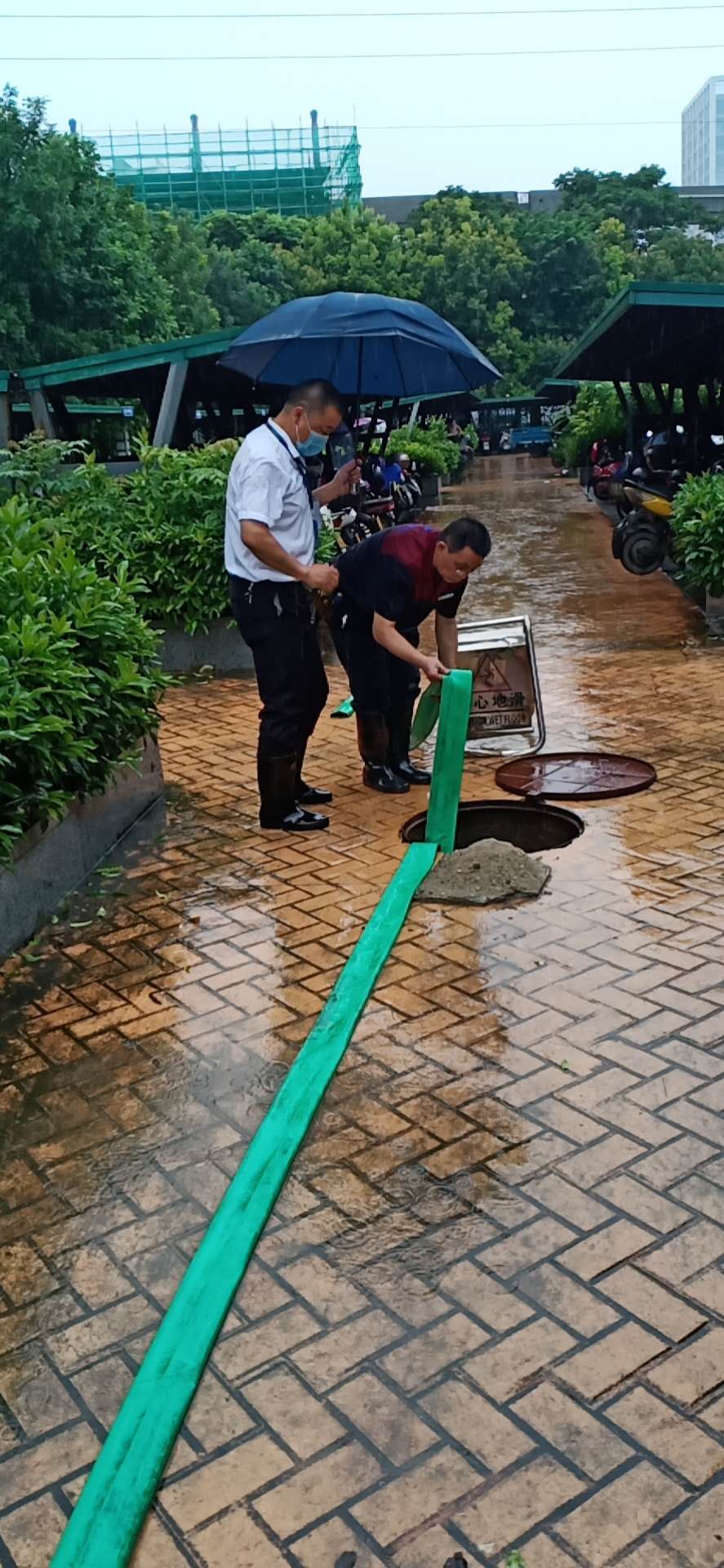 戰(zhàn)高溫斗酷暑，總務(wù)處全力以赴保后勤(圖4)