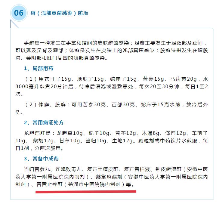 我院兩制劑收錄《安徽省洪澇災害常見病證中醫(yī)藥防治手冊（2020年版）》(圖3)