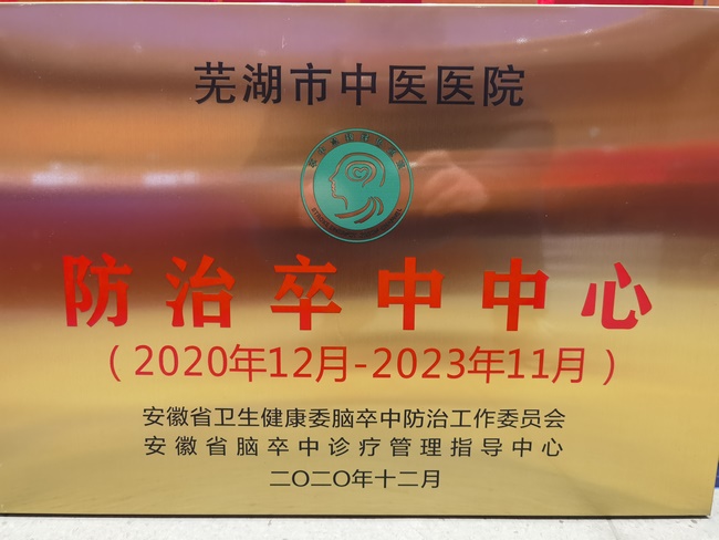 祝賀！蕪湖市中醫(yī)醫(yī)院喜獲國家腦防委“防治卒中中心”認(rèn)證授牌(圖4)