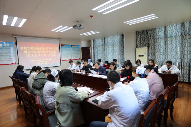 我院召開院紀(jì)委委員（擴(kuò)大）會議(圖1)