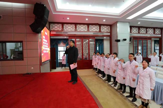 我院舉行2021年度新員工入職暨培訓開班儀式(圖3)
