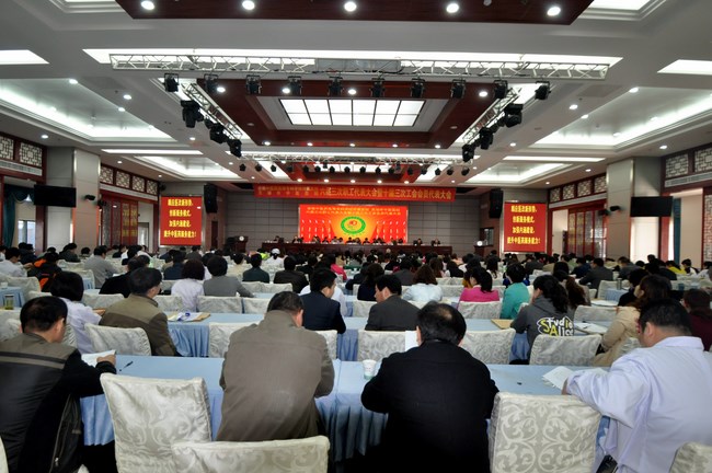 搶抓機遇，因勢而謀,堅定振興中醫(yī)藥發(fā)展信心------我院六屆三次職代會暨十屆三次工會會員代表大會隆重開幕(圖1)