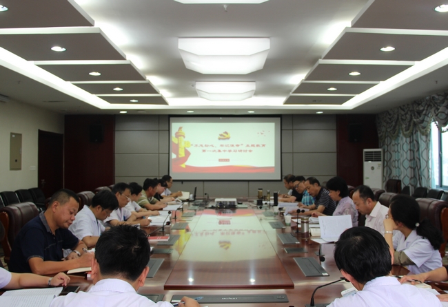 院黨委召開“不忘初心、牢記使命”主題教育第一次集中學(xué)習(xí)研討會(圖1)