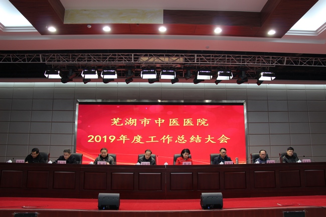 我院召開2019年度醫(yī)院工作總結大會(圖2)