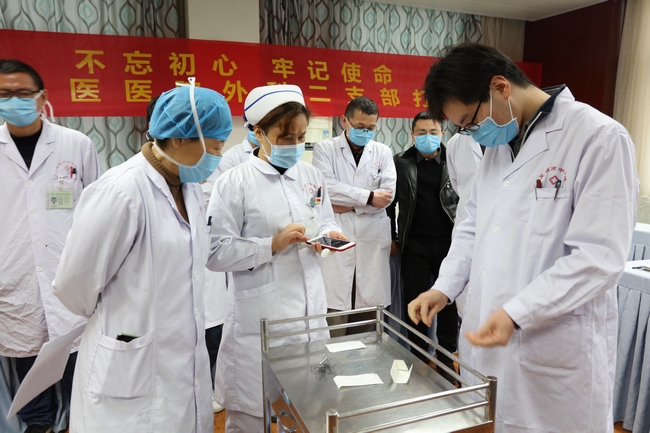 “不忘初心，牢記使命” ——外科二支部開展臨床打結(jié)比賽主題黨日活動(dòng)(圖3)