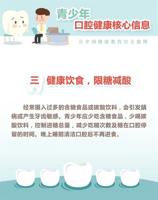 【健康口腔行動(dòng)】青少年口腔健康你了解嗎？(圖4)